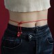 Cinnabar Zodiac Ruyi Fu Lotus Blessing Belly Chain Cinnabar Zodiac Ruyi Fu Lotus Blessing Belly Chain