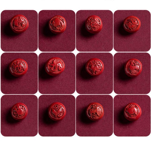 Cinnabar Zodiac Ruyi Fu Lotus Blessing Belly Chain Cinnabar Zodiac Ruyi Fu Lotus Blessing Belly Chain