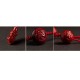 Natural Cinnabar Zodiac Gourd Blessing Belly Chain Natural Cinnabar Zodiac Gourd Blessing Belly Chain