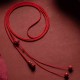 Natural Cinnabar Zodiac Gourd Blessing Belly Chain Natural Cinnabar Zodiac Gourd Blessing Belly Chain