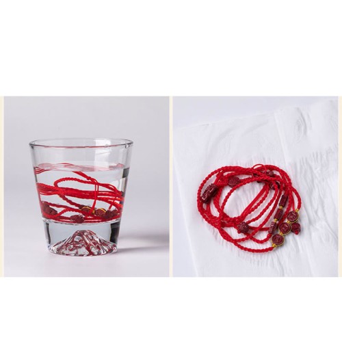 Natural Cinnabar PiXiu Blessing Belly Chain Natural Cinnabar PiXiu Blessing Belly Chain