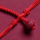 Natural Cinnabar PiXiu Blessing Belly Chain Natural Cinnabar PiXiu Blessing Belly Chain