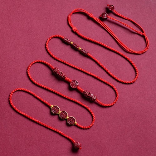 Natural Cinnabar PiXiu Blessing Belly Chain Natural Cinnabar PiXiu Blessing Belly Chain