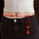 Natural Cinnabar Calm Blessing Belly Chain Natural Cinnabar Calm Blessing Belly Chain