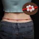 Zodiac Peach Wood Blessing Belly Chain Zodiac Peach Wood Blessing Belly Chain