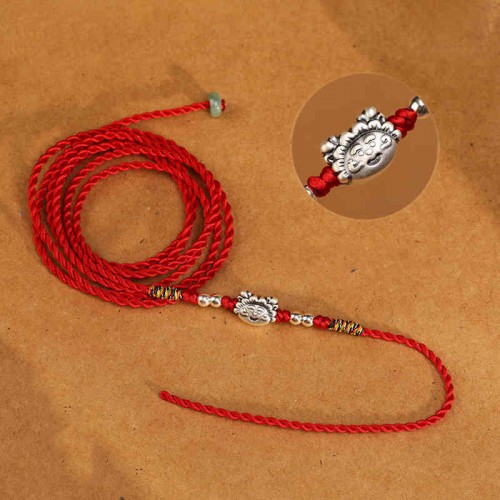 999 Silver Blessing Red String Belly Chain 999 Silver Blessing Red String Belly Chain