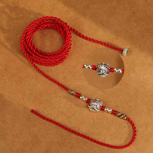 999 Silver Blessing Red String Belly Chain 999 Silver Blessing Red String Belly Chain