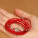 999 Silver Blessing Red String Belly Chain 999 Silver Blessing Red String Belly Chain