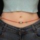 Jade Peace Buckle Blessing Belly Chain