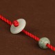Jade Peace Buckle Blessing Belly Chain