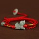 Jade Peace Buckle Blessing Belly Chain