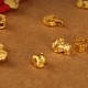 Buddha Stone 999 Gold Red String Belly Chain