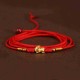 Buddha Stone 999 Gold Red String Belly Chain