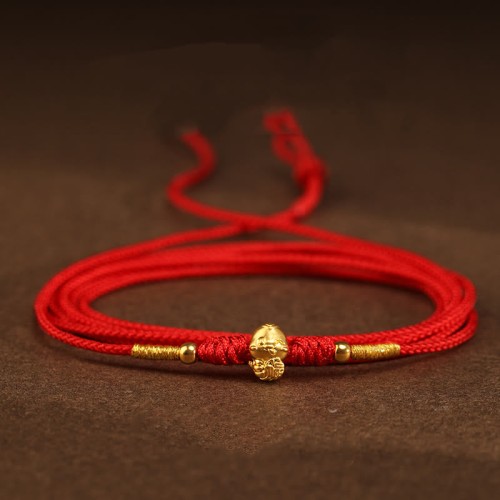 999 Gold Ingot Ruyi Gourd Snake Blessing Belly Chain 999 Gold Ingot Ruyi Gourd Snake Blessing Belly Chain
