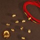 999 Gold Ingot Ruyi Gourd Snake Blessing Belly Chain 999 Gold Ingot Ruyi Gourd Snake Blessing Belly Chain