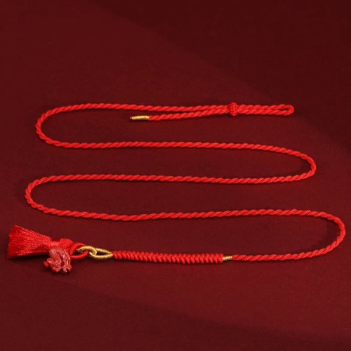 Natural Cinnabar Dragon Blessing Belly Chain Natural Cinnabar Dragon Blessing Belly Chain