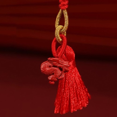 Natural Cinnabar Dragon Blessing Belly Chain Natural Cinnabar Dragon Blessing Belly Chain