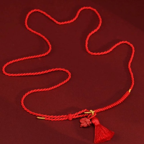 Natural Cinnabar Dragon Blessing Belly Chain Natural Cinnabar Dragon Blessing Belly Chain