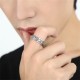 Tibetan Om Mani Padme Hum PiXiu Wealth Rotatable Ring Tibetan Om Mani Padme Hum PiXiu Wealth Rotatable Ring