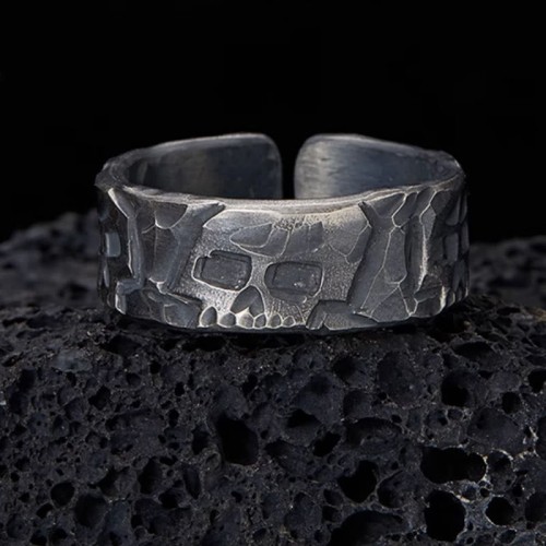 999 Silver Skeleton Blessing Ring 999 Silver Skeleton Blessing Ring
