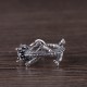 925 Sterling Silver Dragon Luck Protection Ring 925 Sterling Silver Dragon Luck Protection Ring