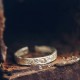 925 Silver Simple Blessing Couple Ring