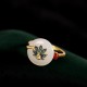 Hetian White Jade Peacock Blessing Set Hetian White Jade Peacock Blessing Set