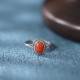 925 Sterling Silver Tibetan Turquoise Protection Ring 925 Sterling Silver Tibetan Turquoise Protection Ring