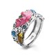 925 Silver Koi Fish Lotus Prosperity Ring 925 Silver Koi Fish Lotus Prosperity Ring