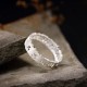 Tibetan Om Mani Padme Hum Peace Hollow Ring Tibetan Om Mani Padme Hum Peace Hollow Ring