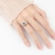925 Silver Evil Eye Protection Rotatable Ring 925 Silver Evil Eye Protection Rotatable Ring
