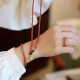 925 Sterling Silver Plated Gold Red Agate Confidence Set 925 Sterling Silver Plated Gold Red Agate Confidence Set