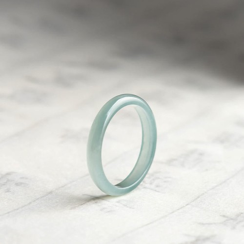 Natural Jade Prosperity Ring