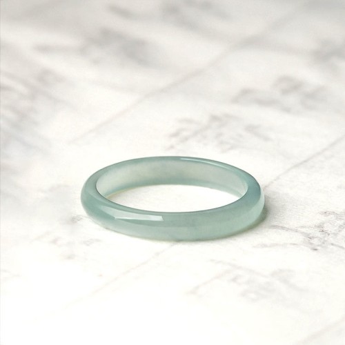 Natural Jade Prosperity Ring