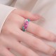 925 Silver Lotus Heart Sutra Enlightenment Ring 925 Silver Lotus Heart Sutra Enlightenment Ring