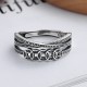 925 Silver Copper Coins Wealth Ring 925 Silver Copper Coins Wealth Ring