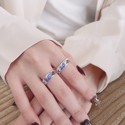 925 Sterling Silver Lucky Koi Fish Wealth Ring 925 Sterling Silver Lucky Koi Fish Wealth Ring