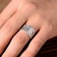 Koi Fish Heart Sutra Luck Wealth Ring Koi Fish Heart Sutra Luck Wealth Ring