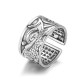 Koi Fish Heart Sutra Luck Wealth Ring Koi Fish Heart Sutra Luck Wealth Ring