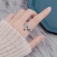 925 Silver Koi Lotus Success Ring