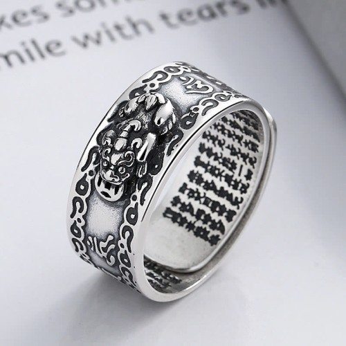 925 Silver PiXiu Wealth Ring 925 Silver PiXiu Wealth Ring