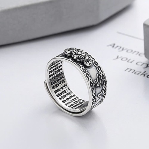925 Silver PiXiu Wealth Ring 925 Silver PiXiu Wealth Ring