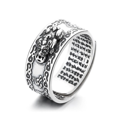 925 Silver PiXiu Wealth Ring 925 Silver PiXiu Wealth Ring