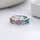 925 Sterling Silver Koi Fish Lotus Luck Ring 925 Sterling Silver Koi Fish Lotus Luck Ring