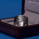Koi Fish Heart Sutra Luck Wealth Ring Koi Fish Heart Sutra Luck Wealth Ring