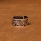 Koi Fish Heart Sutra Luck Wealth Ring Koi Fish Heart Sutra Luck Wealth Ring