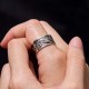 Koi Fish Heart Sutra Luck Wealth Ring Koi Fish Heart Sutra Luck Wealth Ring