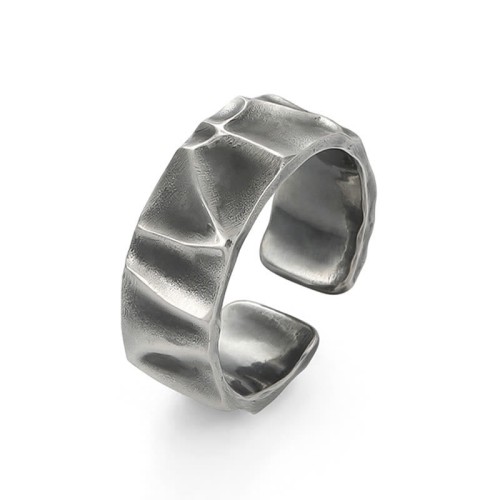 999 Silver Adjustable Protection Ring