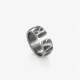 999 Silver Adjustable Protection Ring