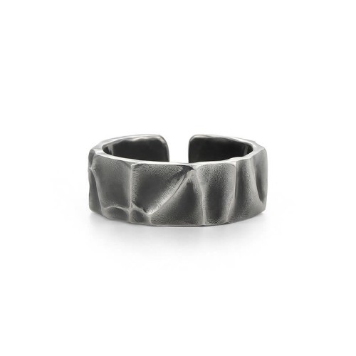 999 Silver Adjustable Protection Ring